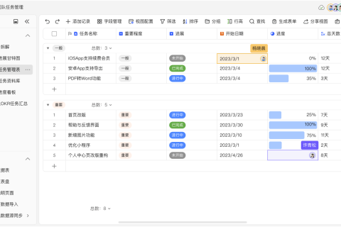 WPS 365 多维表格