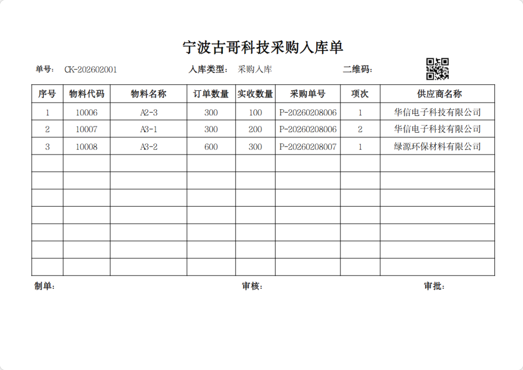 第25天:用多维表格“手搓”一个简易ERP(仓库打印篇)