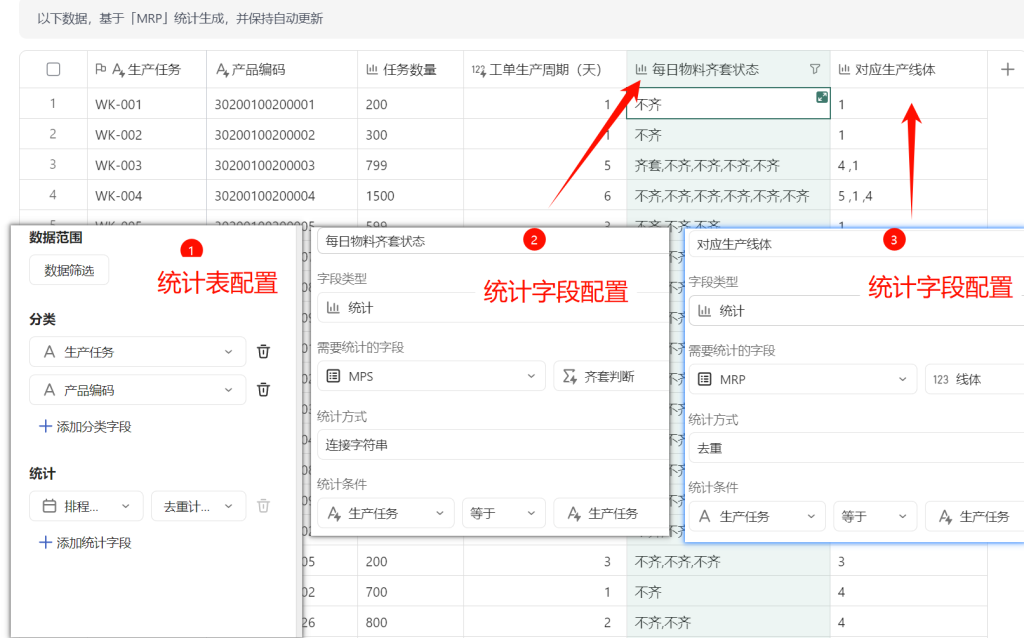 一键追欠料!WPS表格实战MRP欠料计算-11