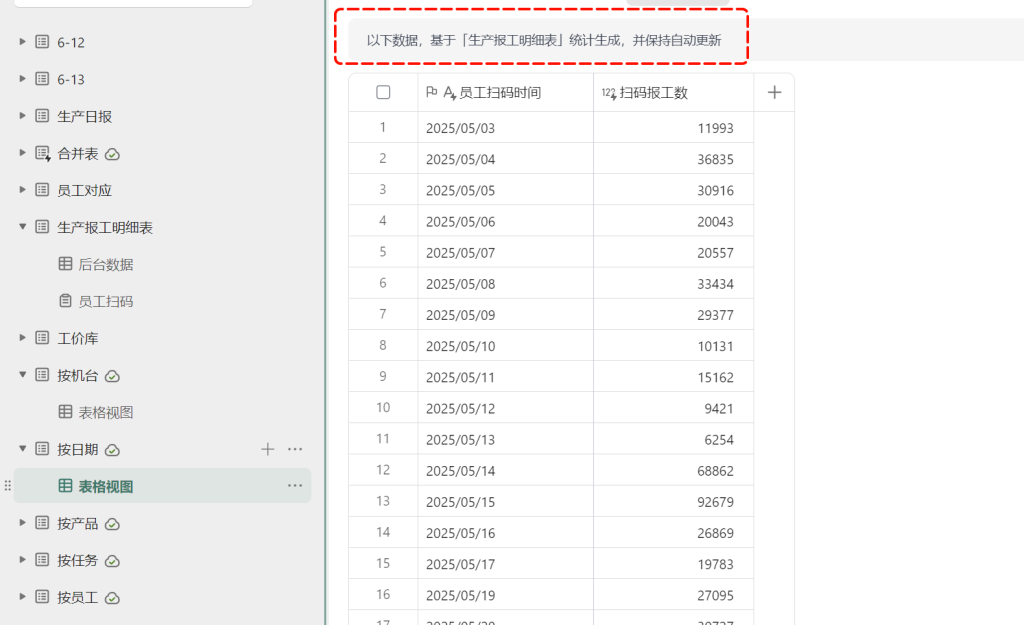 无需MES先上阵!巧用多维表格构建注塑车间报工小程序-6