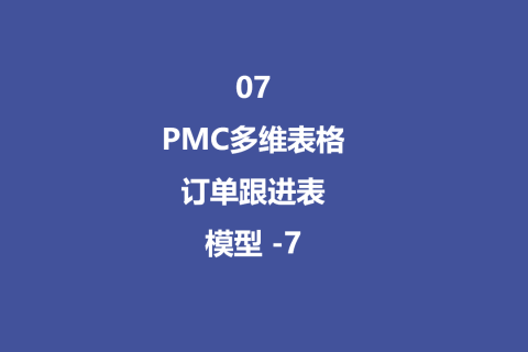PMC多维表格模型07：销售订单跟进表 - 7
