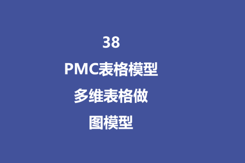 PMC表格模型38：多维表格做图模型