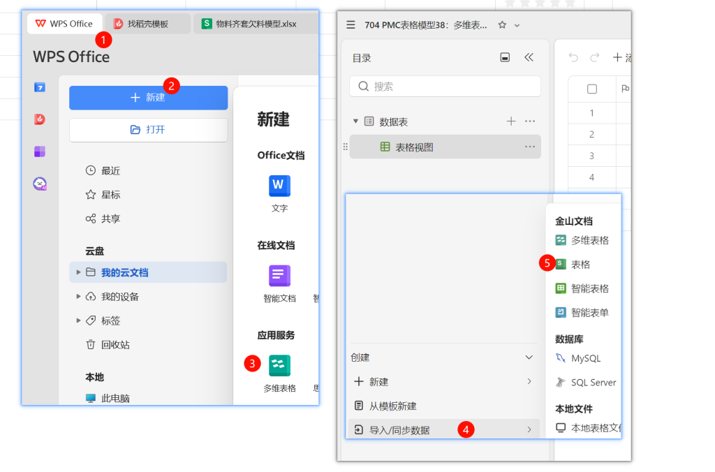 PMC表格模型38:多维表格做图模型
