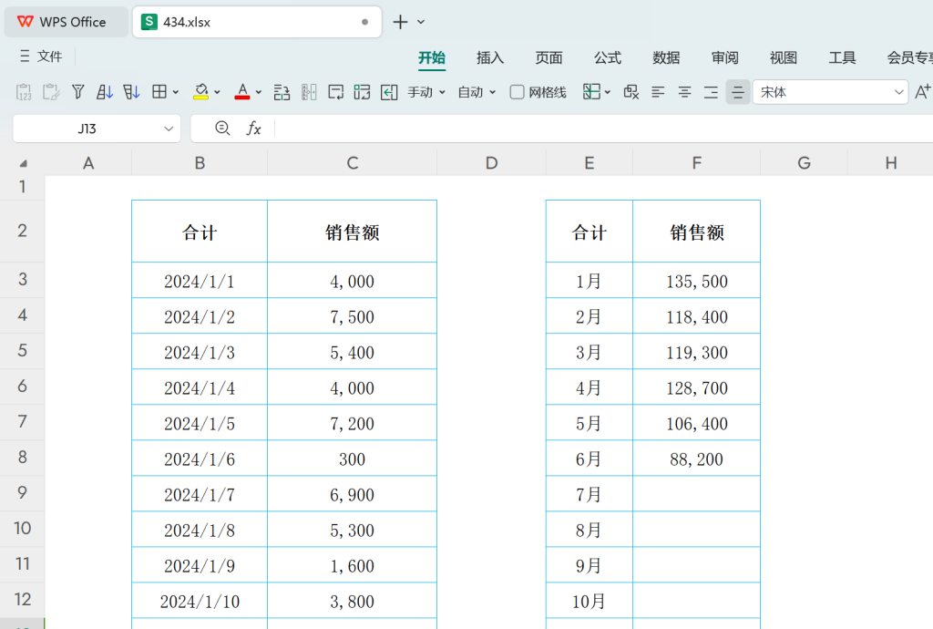 从新手到高手:小明的职场晋级之路——月销售汇总攻略