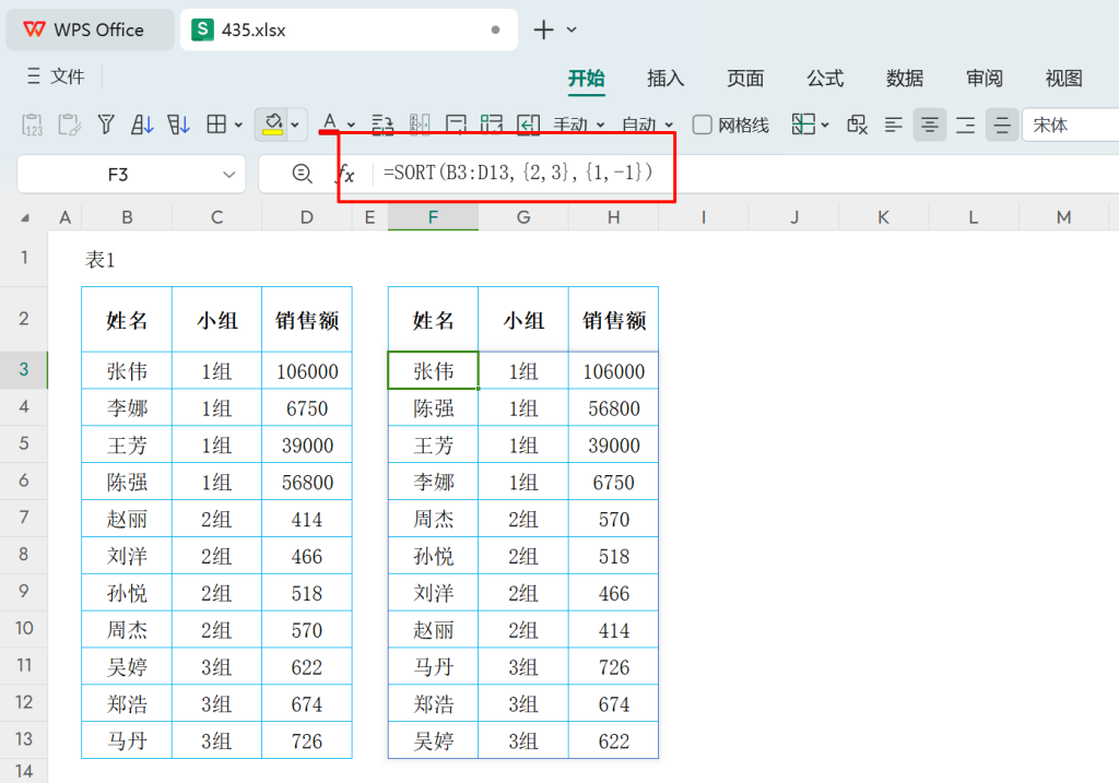 销售王者速查手册:WPS高级公式助力月末冠军统计