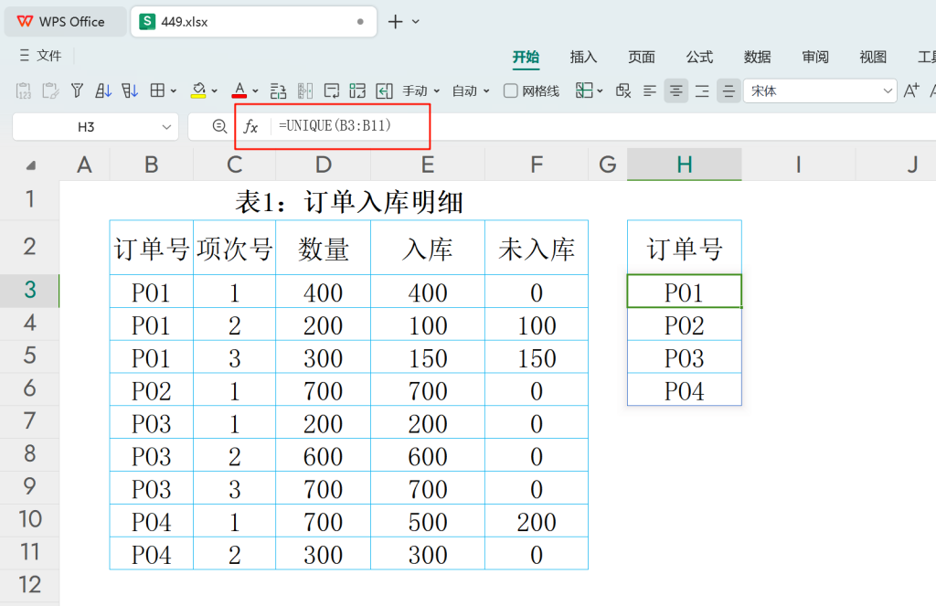 从入门到精通:WPS函数助力订单齐套率分析,提高供应链效率