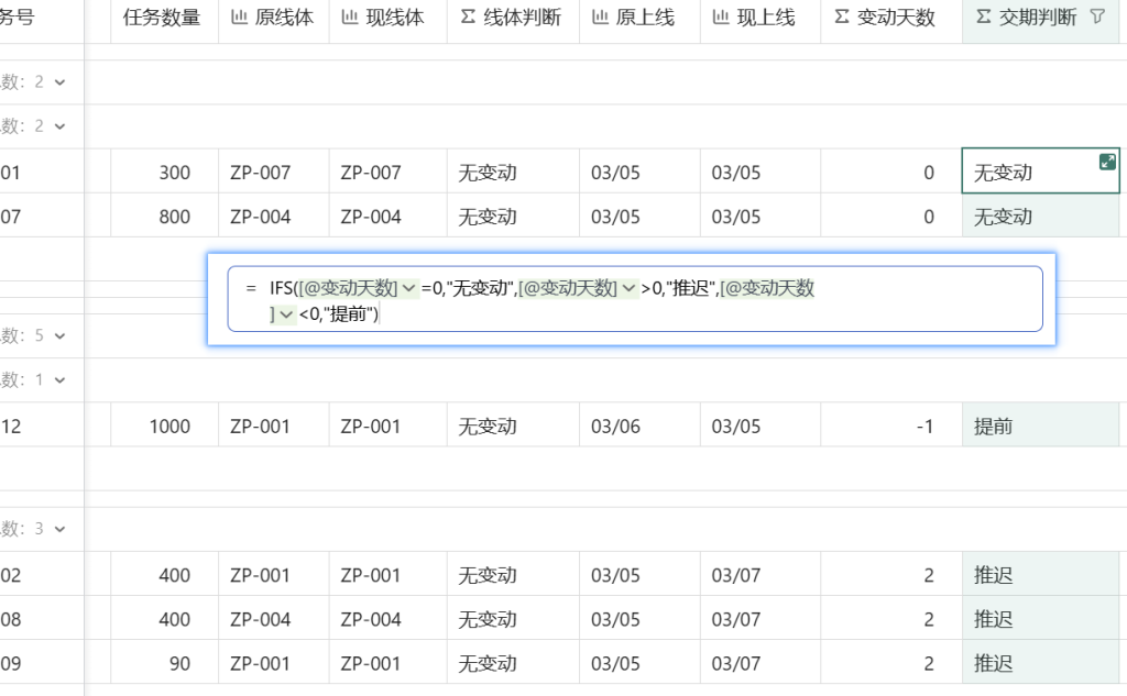 🚀 第45天:用多维表格“手搓”一个简易ERP(计划变更智能分析篇)