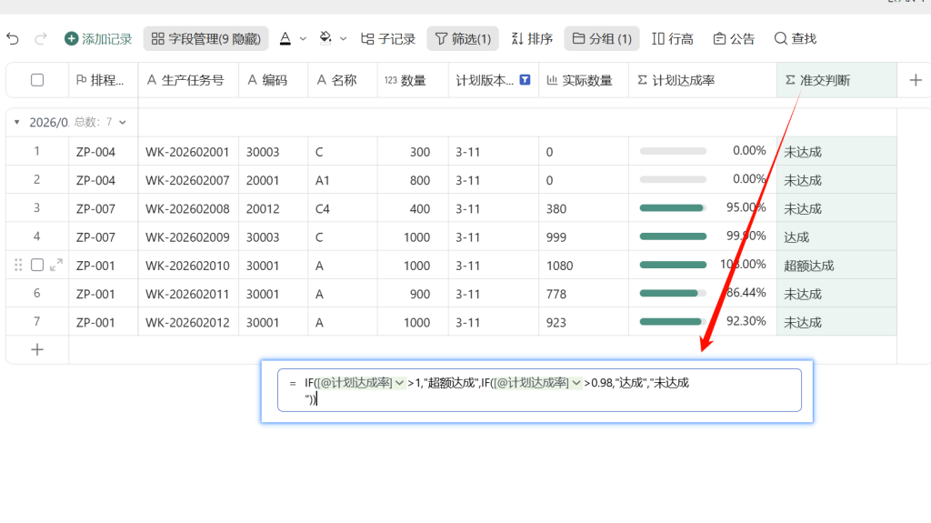 🚀 第52天:用数据驱动生产绩效——打造全自动计划达成率看板