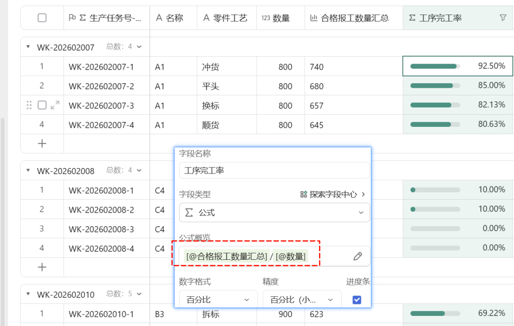 🚀 第63天:让进度看得见——打造智能工序进度看板
