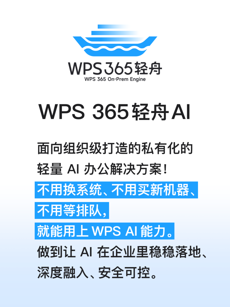 AI在组织级“水土不服”？轻舟AI解法来了