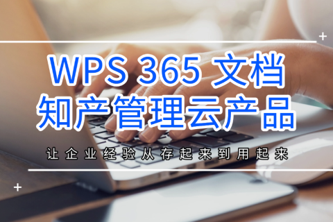 WPS 365文档知产管理云产品：让企业经验从存起来到用起来